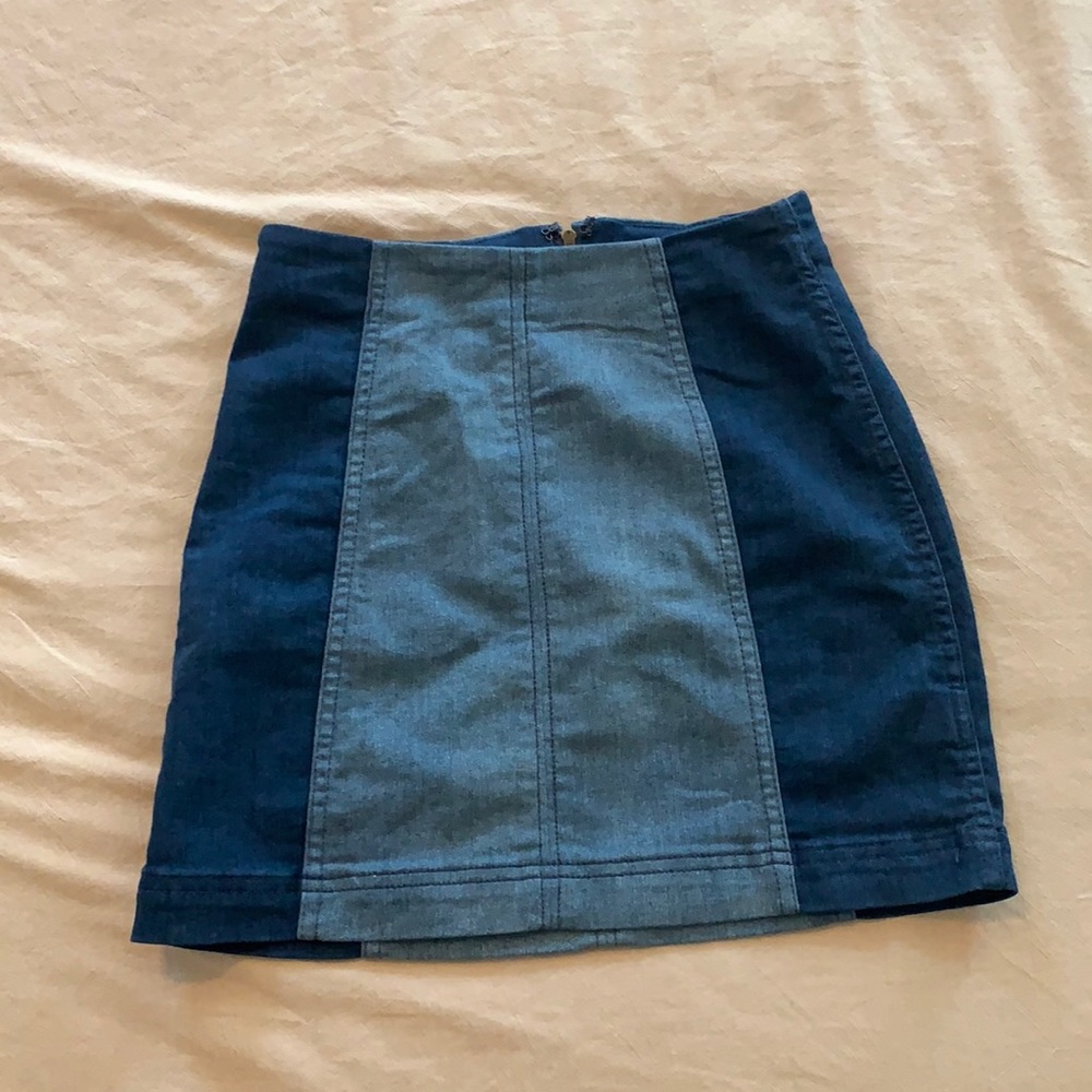 Free people mini skirt